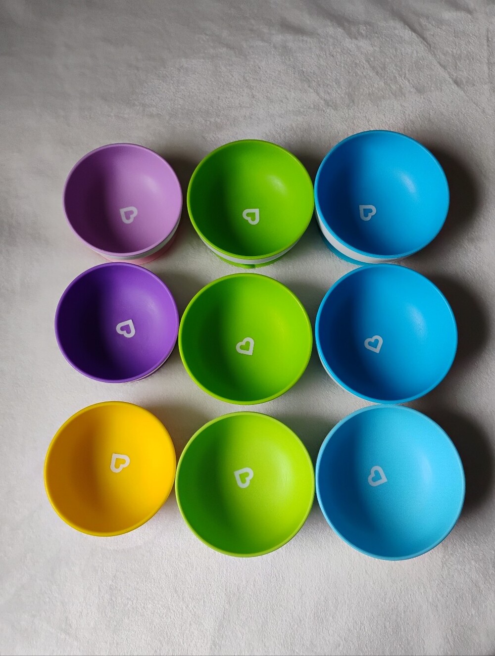 Munchkin Baby Toddler Suction Bowls Lot Of 9